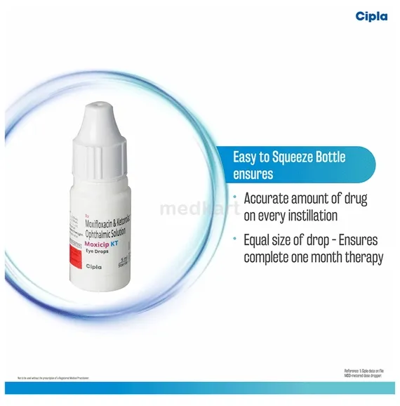 moxicip kt eye drops 5 ml